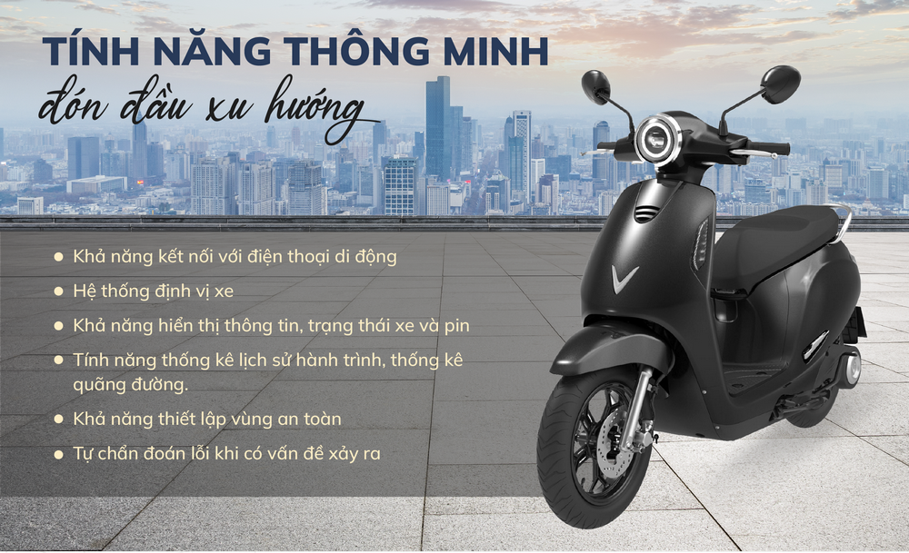 tính năng thông minh trên VinFast Evo200 Lite